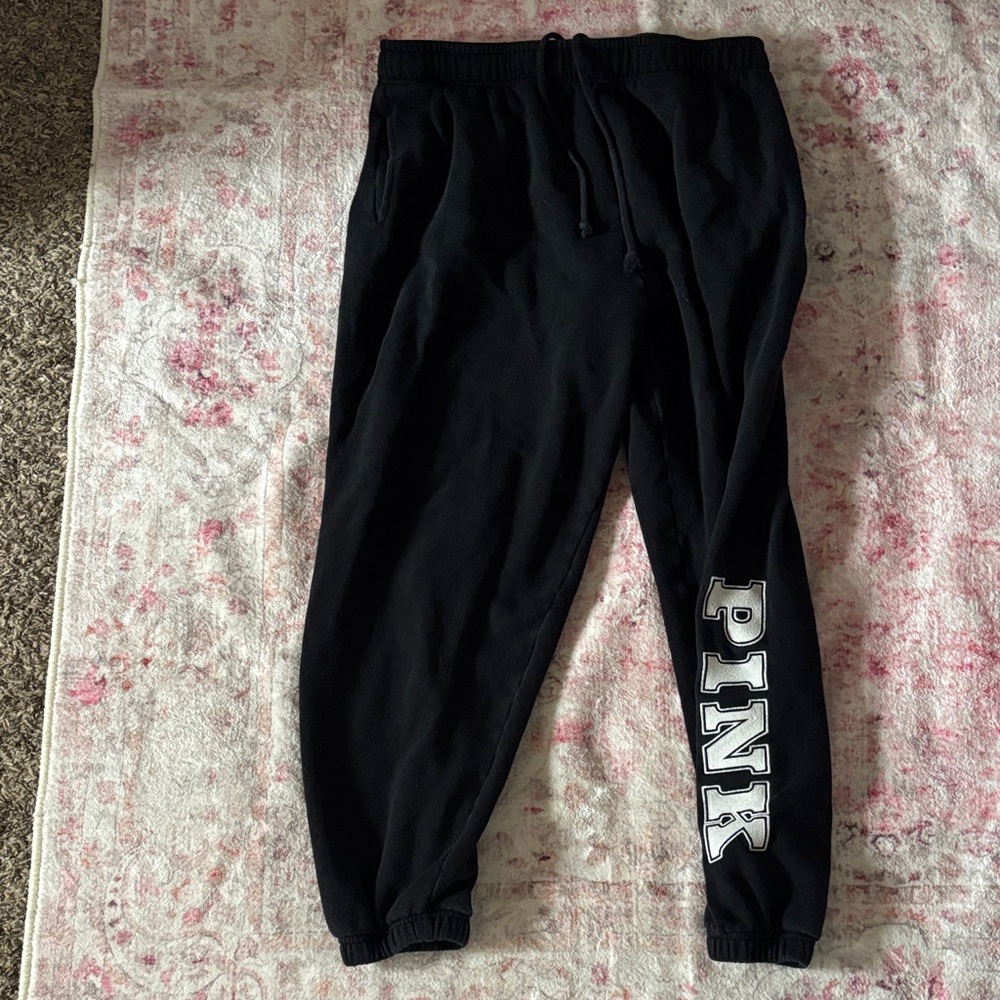 PINK Black Sweatpants